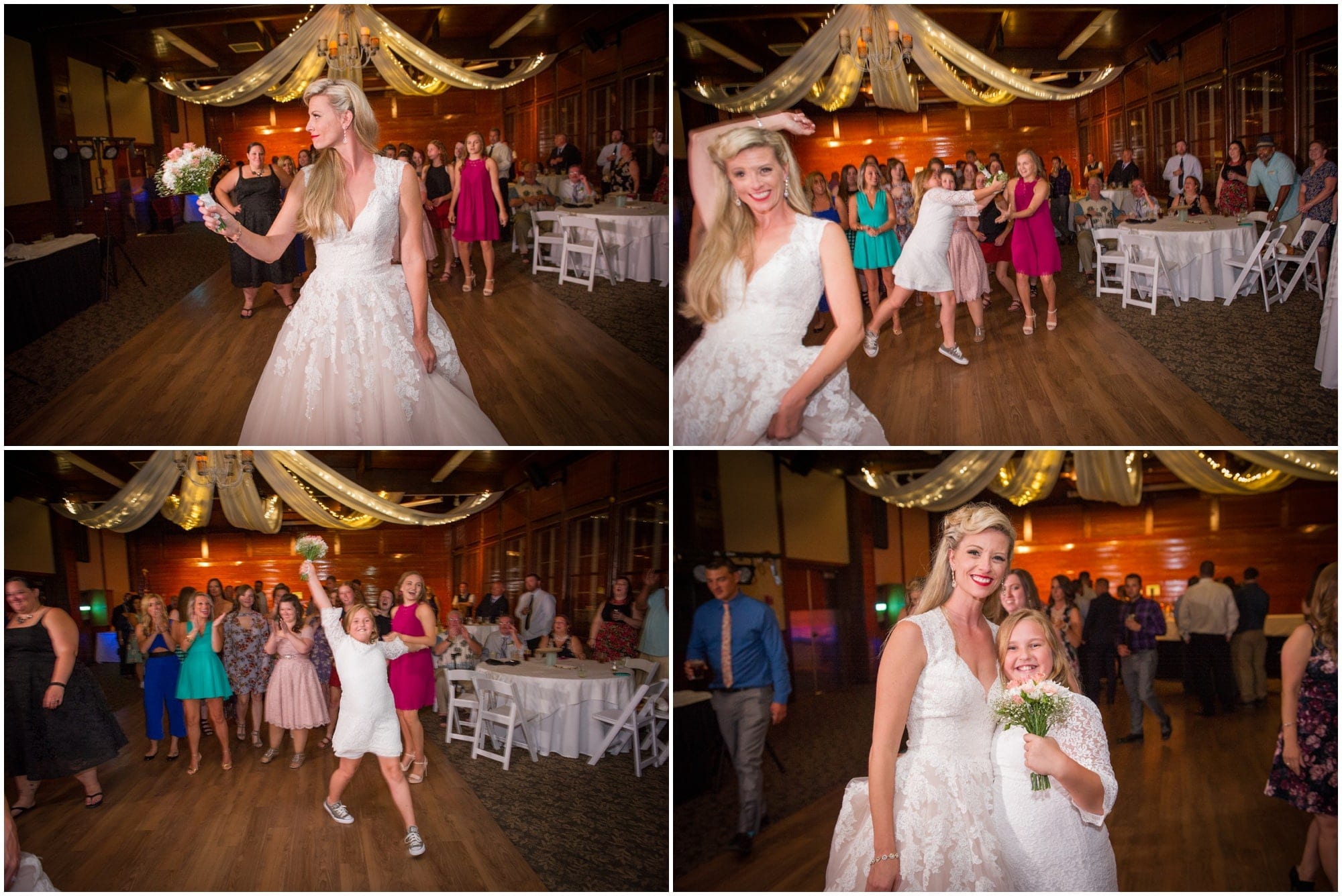 Starved Rock State Park Lodge Wedding Photographer party photos