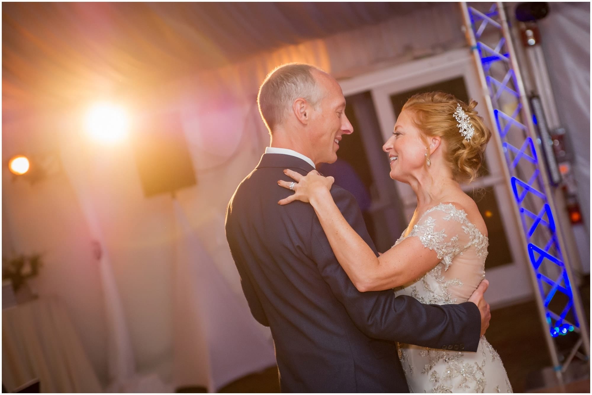 Eaglewood Resort Wedding Photographer bride and groom first dance